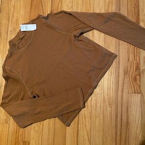 American Eagle Mock Neck Ling Sleeve XL